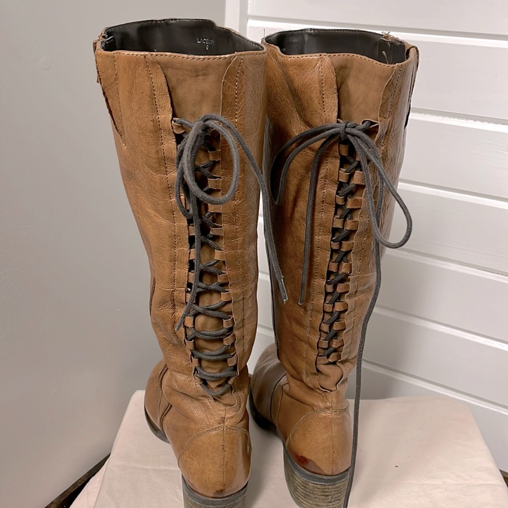 Steve Madden Brown leather boots